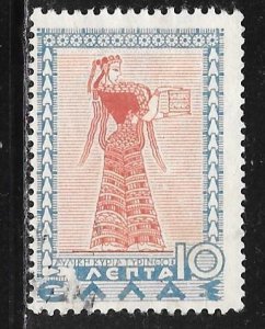 Greece 397: 10l Lady of Tiryns, used, F-VF