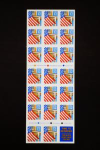 US Stamp SC# 2920C Date Booklet Pane
