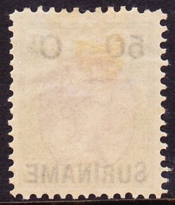 Suriname, Scott 36, VF Unused NGAI Previously Hinged, Wrinkles