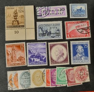 germany Old stamps - lot #703 mint and used