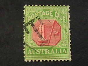 AUSTRALIA # J45-USED---POSTAGE DUE---1909-23