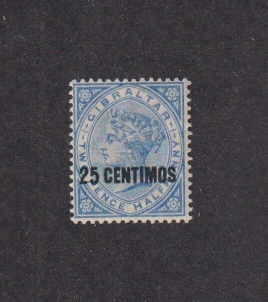 Gibraltar: Sc #25, Mint-Hinged, Cat. $30 (S30740)