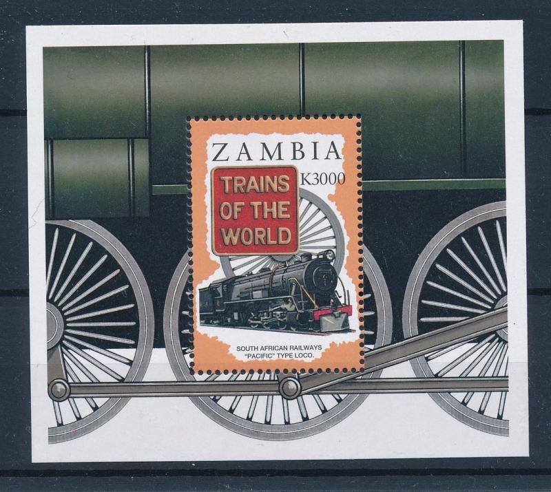 [51280] Zambia 1997 Railway Train Eisenbahn Chemin de Fer MNH Sheet