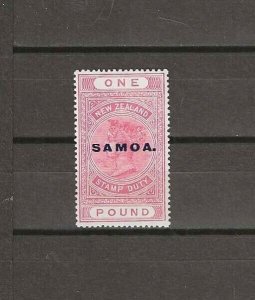 SAMOA 1925/8 SG 166d MINT Cat £110