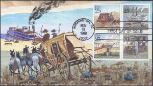 #2434-37 Traditional Mail Kober FDC
