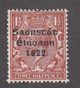 Ireland # 46, Overprinted Stamp, Mint Never Hinged, 1/3 Cat.