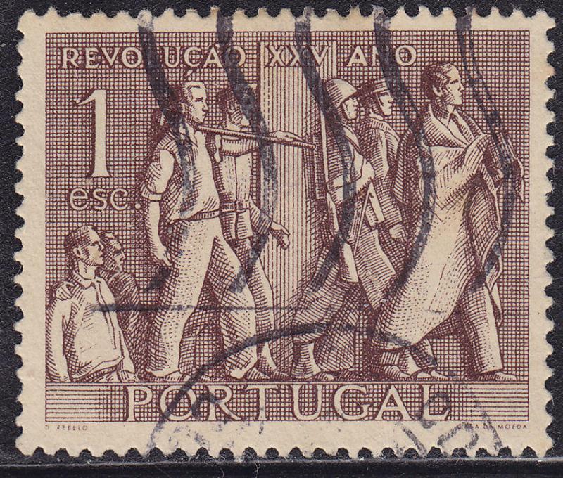 Portugal 737 USED 1951 Student, Soldiers & Workers 