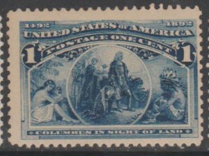 U.S. Scott #230 Columbian Stamp - Mint Single