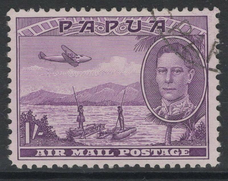 PAPUA SG167 1939 1/= MAUVE FINE USED