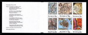 SWEDEN  SC# 1866a  (H413 FACIT)  COMPLETE BOOKLET  FVF/MOG