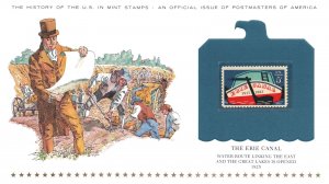 THE HISTORY OF THE U.S. IN MINT STAMPS THE ERIE CANAL