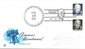 US SPECIAL EVENT CANCELLATION COVER DWIGHT D. EISENHOWER MEMORIUM 1890-1969