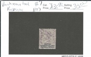 Bechuanaland Revenue, Barefoot #7, used (48437)