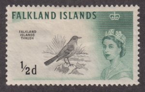 Falkland Islands 128 Falkland Islands Thrush 1960