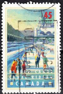 #1732 Used Canada - Rideau Canal in Winter