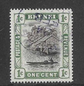 Brunei Sc #13 1c used VF