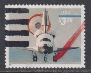 US # 3261 , $3.20 Priority Mail Space Shuttle Landing F-VF Used - I Combine S/H