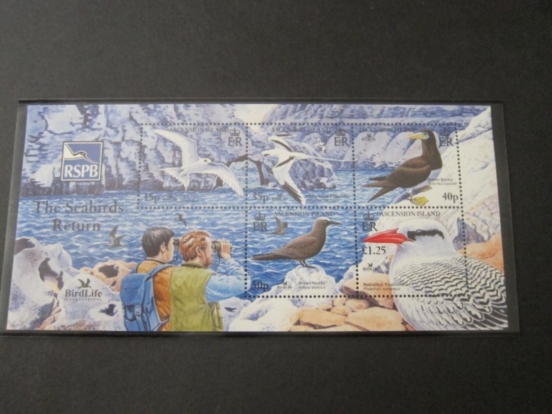 Ascension 2005 Sc 872a bird set MNH