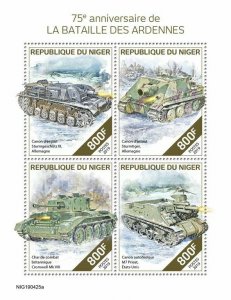 Z08 NIG190425a NIGER 2019 Battle of the Bulge MNH ** Postfrisch