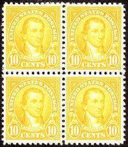 562 MINT Block F-VF OG NH Cat$120