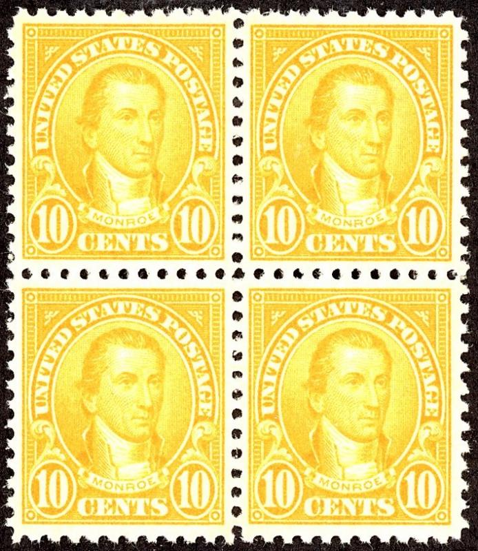 562 MINT Block F-VF OG NH Cat$120