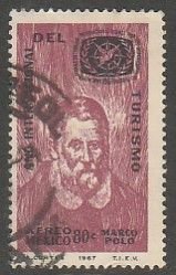 MEXICO C327 International Tourist Year Marco Polo Used (626)