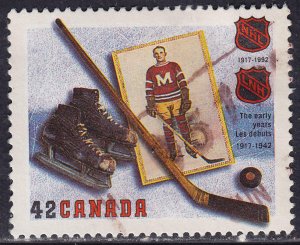 Canada 1443 NHL The Early Years 42¢ 1992