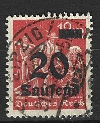 Germany  Sc. # 244 used L12