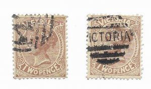 Australia Victoria #142 Used - Stamp - CAT VALUE $1.40 PICK ONE