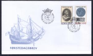 Norway 932-933 U/A FDC