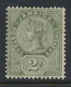 Jamaica  SG 28a  Mint Hinged - see scan and details