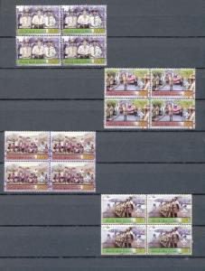 PAPUA PNG  2007 SCOUTS SET x 4 MNH(PAP 170)