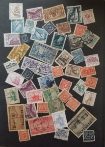POLAND Vintage Stamp Lot Collection Used T5824