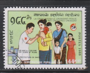 Laos 901 Child Immunization 1988