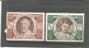 Vatican E 9- E 10   MNH   (A)
