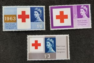 *FREE SHIP Britain Centenary Of Red Cross 1963 Queen Elizabeth II (stamp) MNH