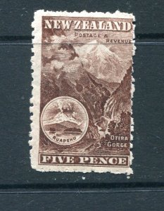 New Zealand 1898 5p Perf 13 MH Sc 77 CV $70 8698