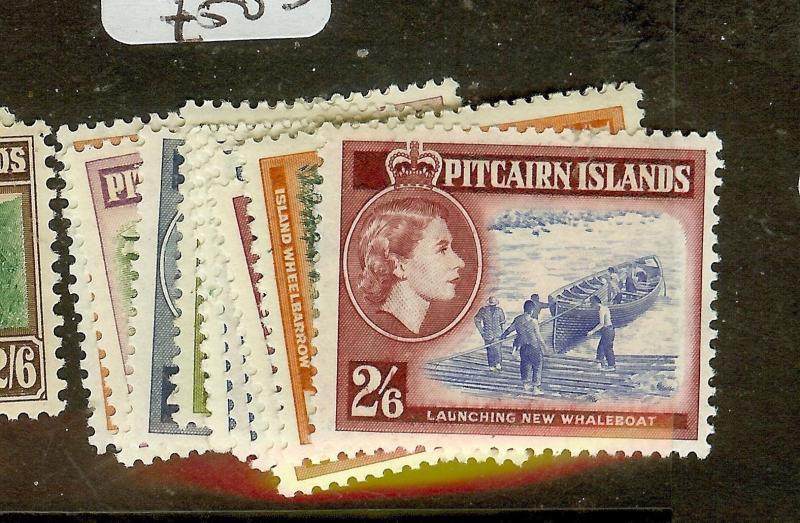 PITCAIRN ISLANDS (P2012B) QEII  SG18-28   MOG