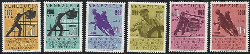 Venezuela #902-907 MNH Full Set of 6