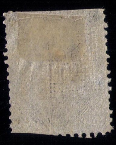 1868 - US SCOTT #84 USED D GRILL DAMAGED PERFORATIONS TOP & BOTTOM