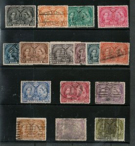 Canada #50 - #60 Used Fine Set Of 16