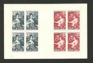 FRANCE - MNH - BOOKLET - RED CROSS - 1968.