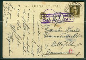 Italy H & G # 83, pse postal card, used, issued 1932