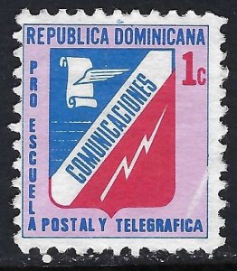 Dominican Republic RA78 VFU MATE PAPER 1141G-7