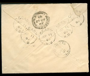 ?GEARY, N.B. split ring 1900 repaired cover Canada
