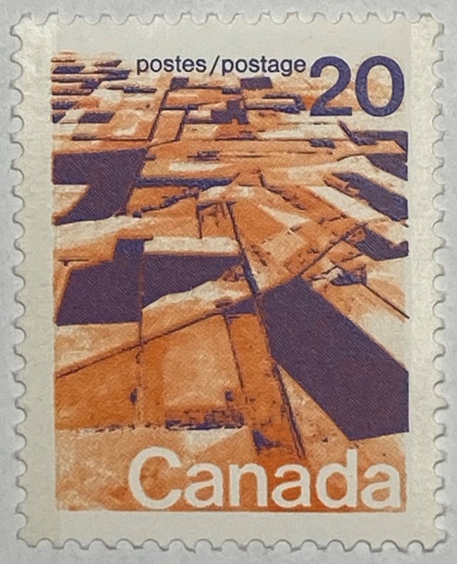 CANADA 1973-76 #596 Landscape Definitives - MNH