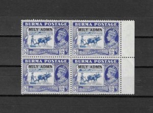 BURMA 1945 SG 44a MNH Cat £45