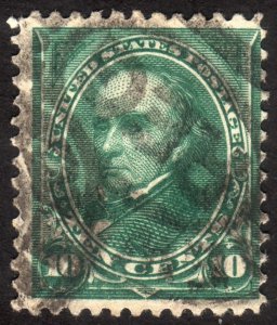 1895, US 10c, Webster, Used, Sc 273