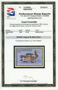 US SCOTT #RW51, Mint-Sup-OG-NH Graded 98 PSE Certificate SMQ $140 (DFP 1/13/20)