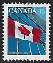 Canada # 1361 - Canadian Flag - 45ct - used